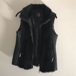 Guess black vest